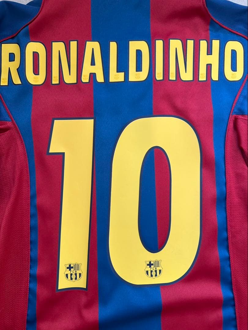 FCバルセロナ RONALDINHO ロナウジーニョ　Barcelona Kit