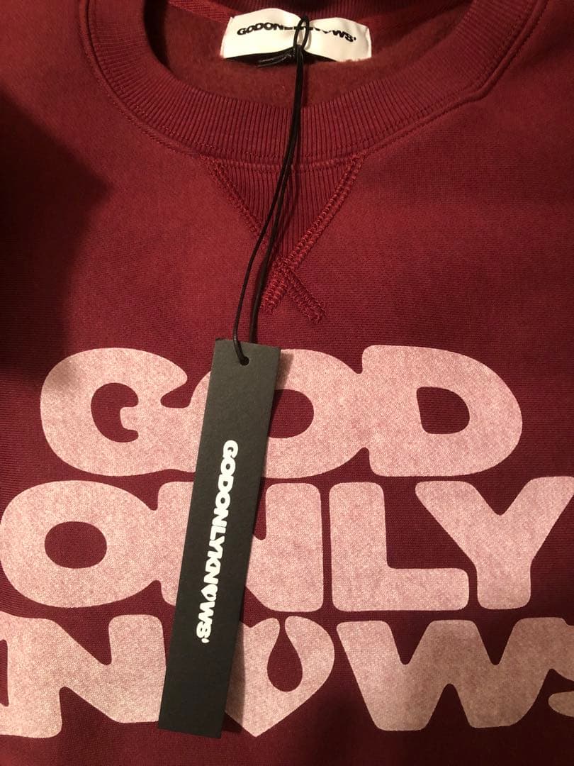 GOD ONLY KNOWS トレーナー