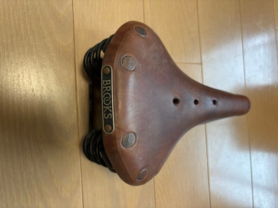 中古 BROOKS レザーサドル FLYYER ブラウン