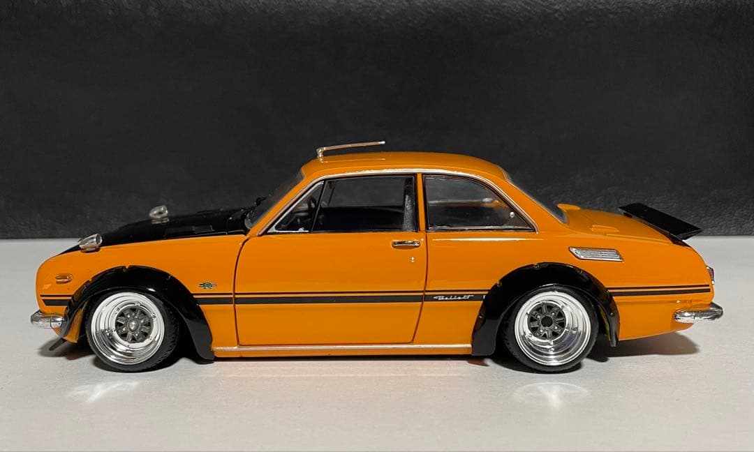 1/24 アシェット 国産名車 ISUZU ベレット GTR改 旧車 カスタム