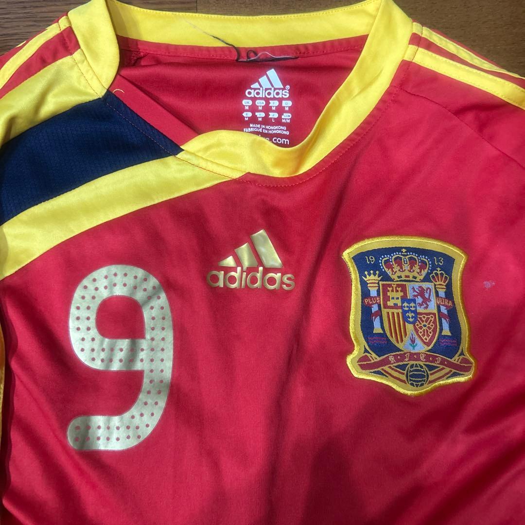 adidas スペイン代表 長袖シャツ 9番