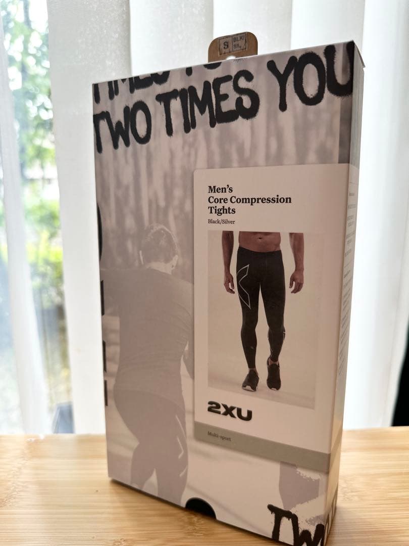 【2XU】Core Compression Tights/Sサイズ/シルバー