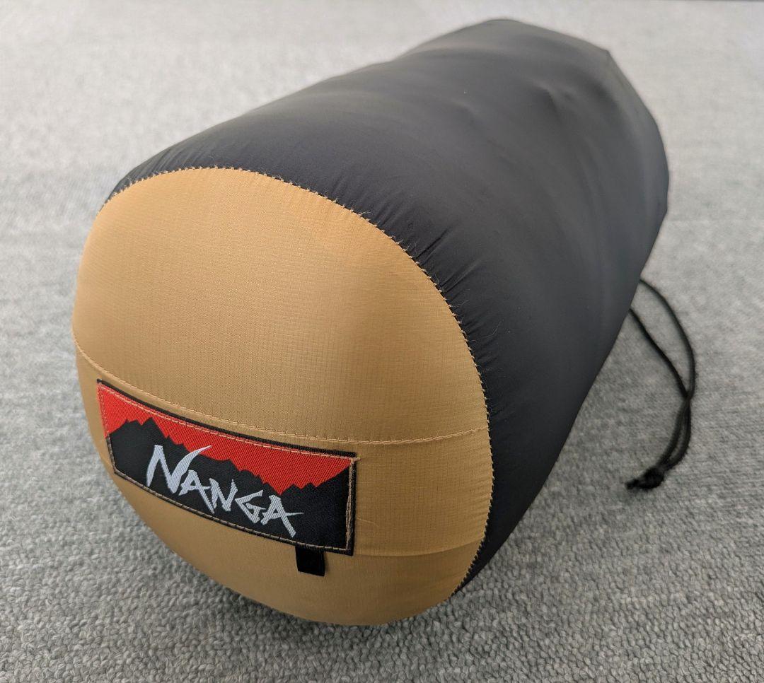 NANGA オーロラライト 600DX ロング ゴールド×ネイビー　さかいや別注