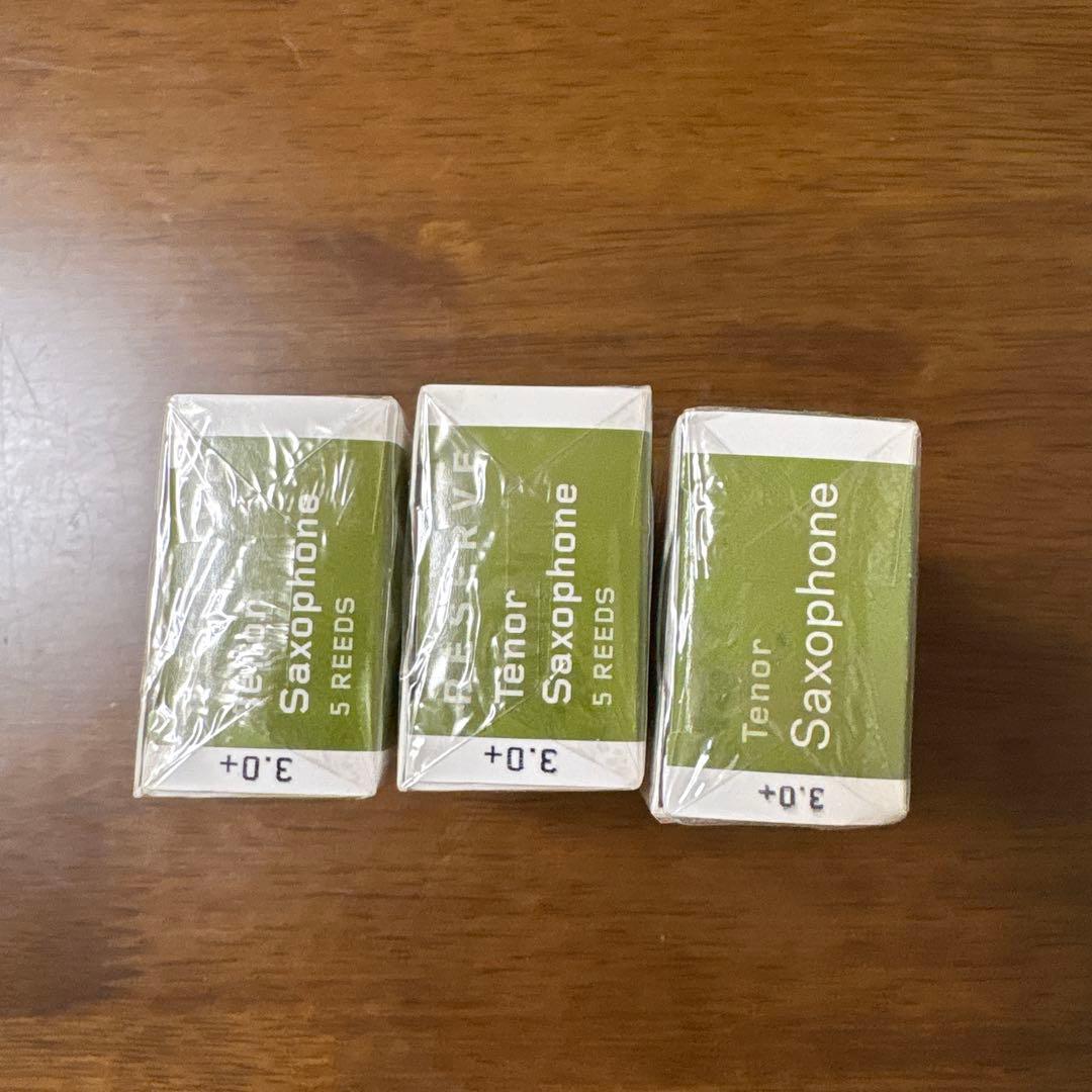 D'Addario Reserve テナーサックスリード 3.0+ 5本入り