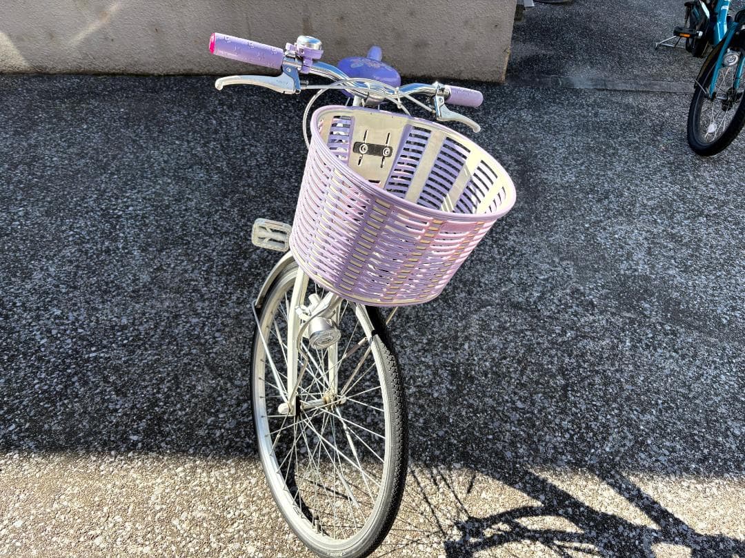 24インチ女の子用自転車　エコパルEPL401 ラベンダー