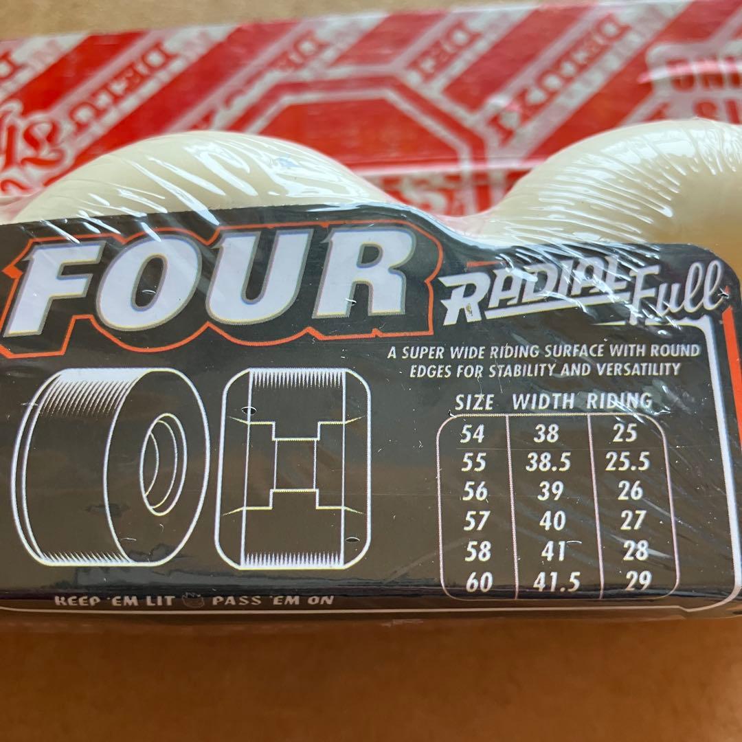 送料込み正規新品SPITFIRE F4 RADIAL FULL 54MM 99D