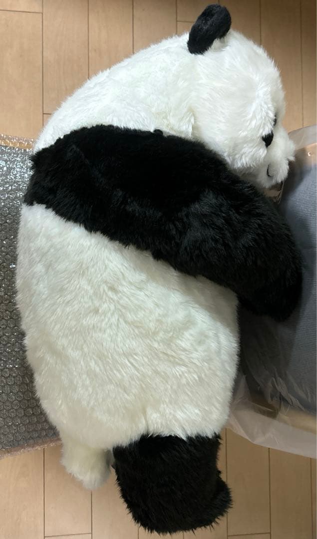 【♡ファーファ♡タグ付き新品】上野動物園　パンダ　抱っこパンダ　ぬいぐるみ