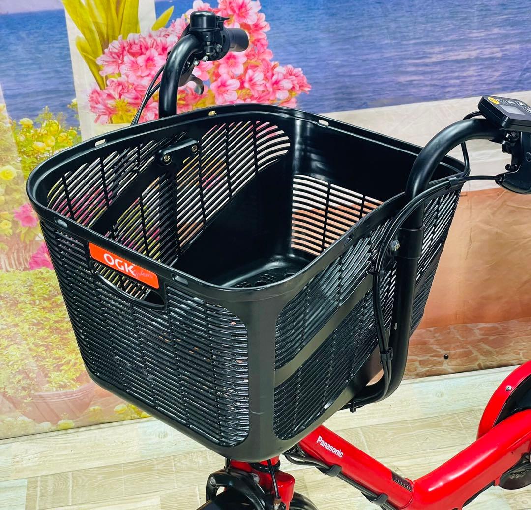 パナソニックギュット⭐️12AH！子供乗せ電動アシスト自転車Y3619