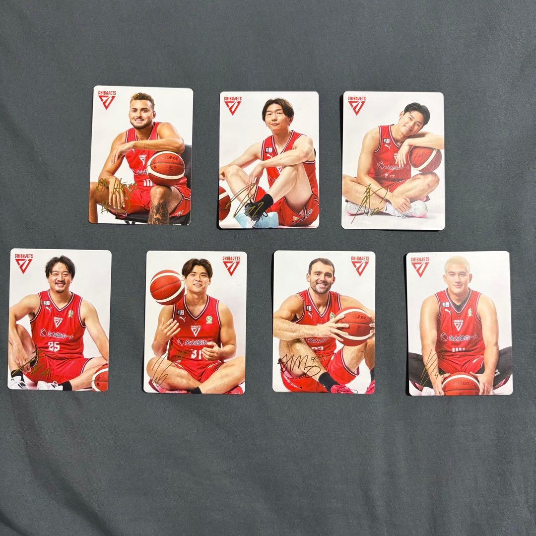 サイン入り選手カードセット