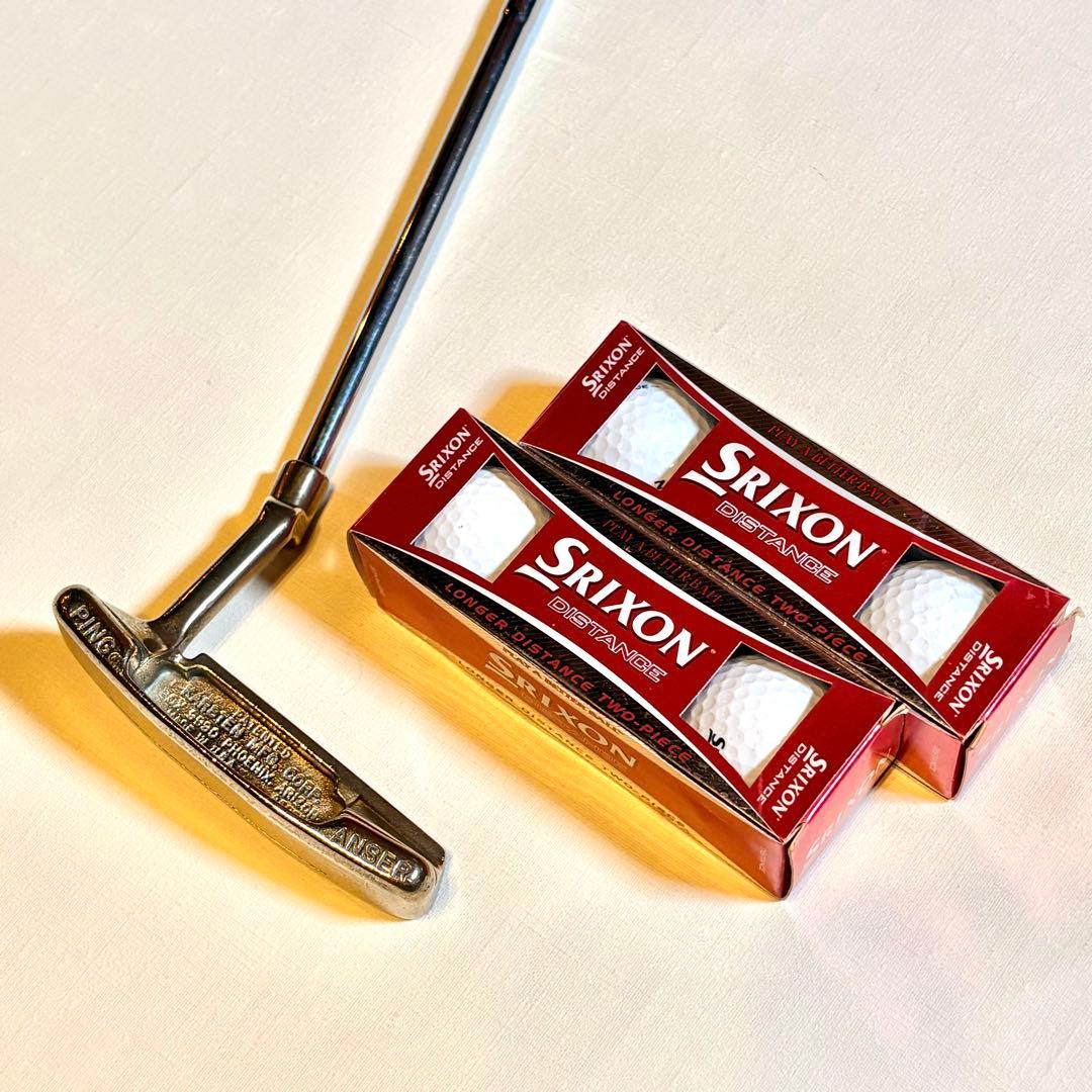 PING Anser オールドパター + 未使用Srixonボール６個