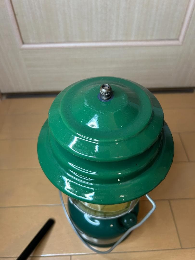 ★希少品★ Coleman 220F パテペン PYREX イエローグローブ