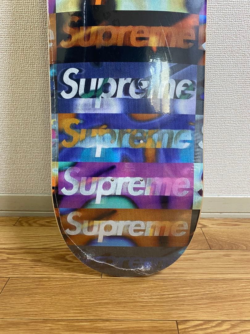 SUPREME / Distorted Logo / スケボーデッキ 20SS