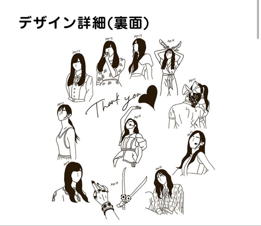 【新品未開封】XL乃木坂46 梅澤美波 生誕記念Tシャツ
