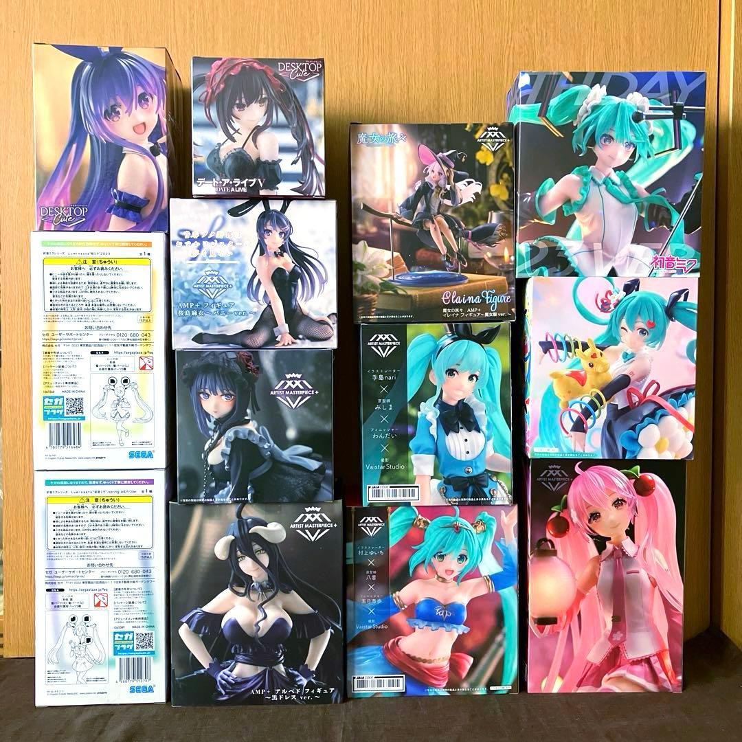 AMP+ ほか　プライズ　フィギュア　初音ミク　ほか