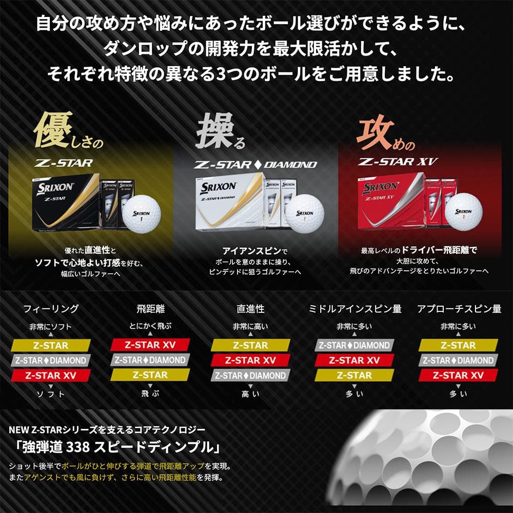 【新品】ダース売 2025年 日本正規品 スリクソン Z-STAR OG