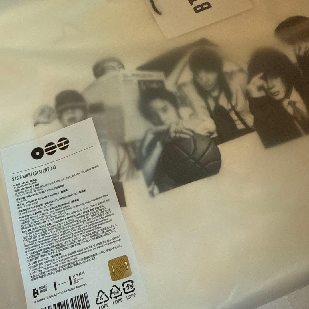 BTS ARIRANG 顔Tシャツ 集合 XLサイズ