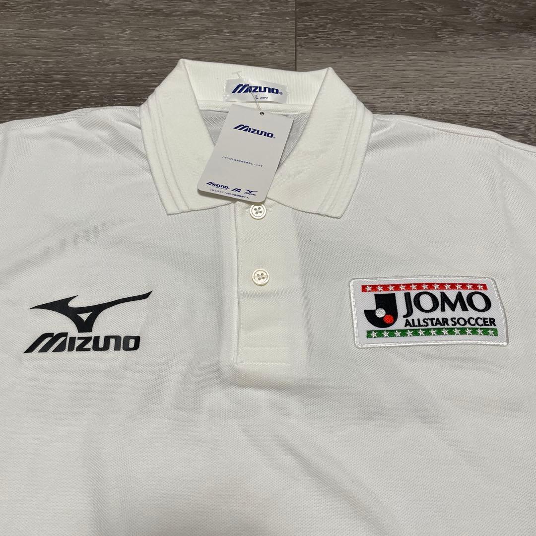 デッドストック MIZUNO Jリーグ JOMOオールスターサッカー ポロシャツ