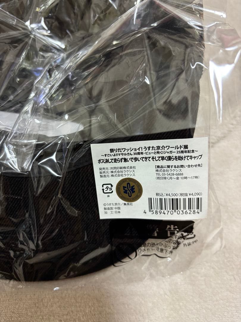 ボスケテキャップ 祭りだワッショイ！うすた京介ワールド展
