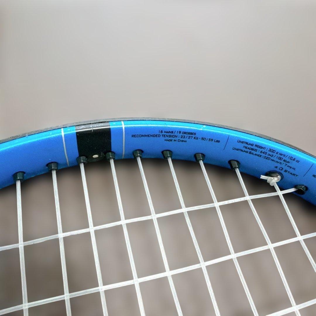 バボラ ピュアドライブ 硬式テニスラケット 300g 青
