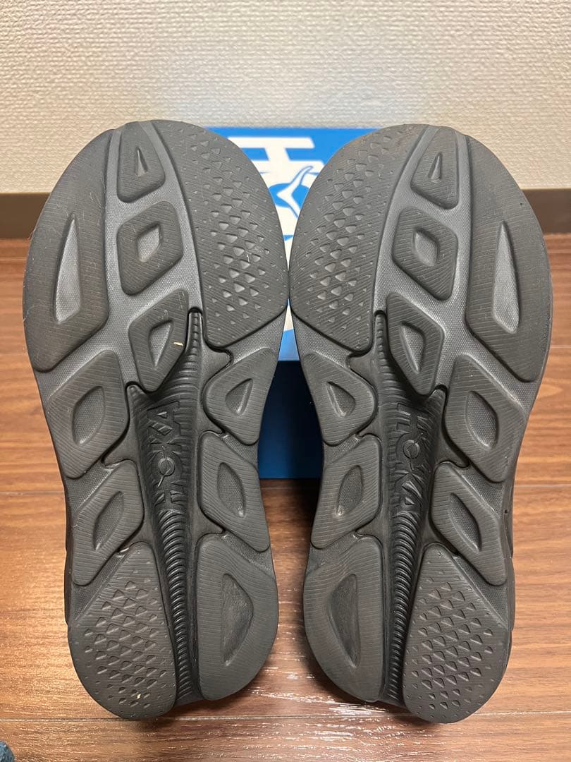 HOKA メンズ RINCON 4 27.0cm WIDE ブラック　リンコン4