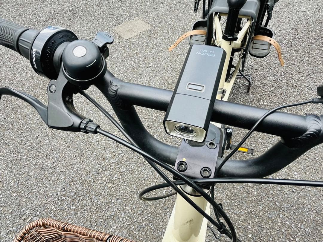 【引取り限定】BRUNO e-tool チャイルドシート付き 電動 子供乗せ