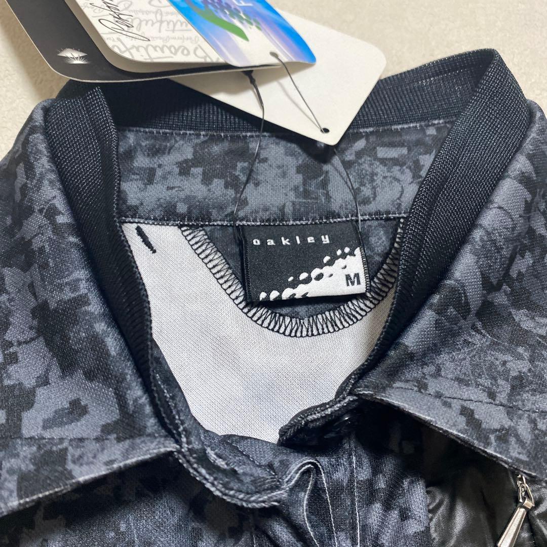 ⭐️新品　Oakley 半袖シャツワンピース　グレー迷彩　M＊QG
