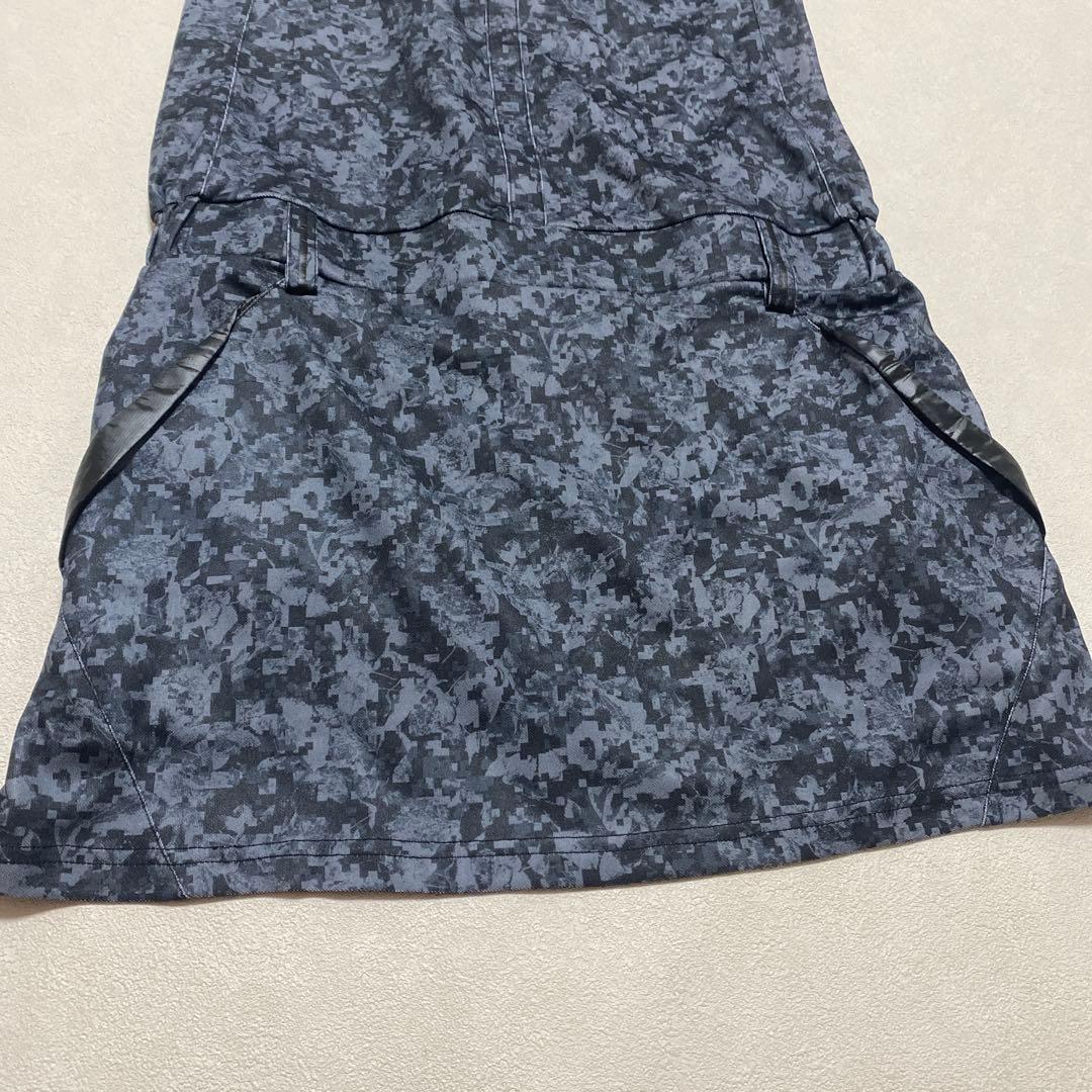 ⭐️新品　Oakley 半袖シャツワンピース　グレー迷彩　M＊QG