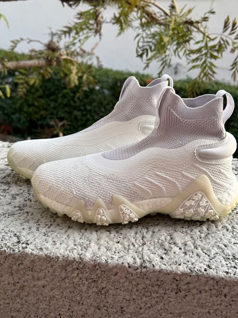 adidas ホワイト ゴルフシューズ