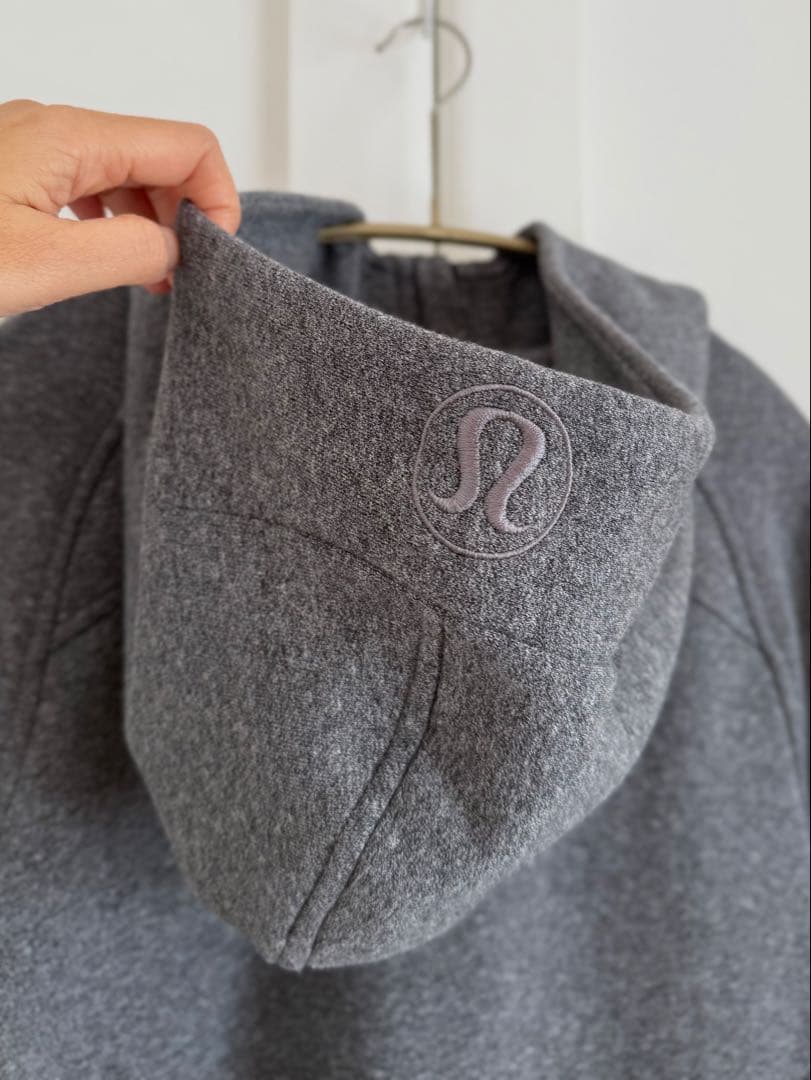 Lululemon Scuba オーバーサイズ フルジップフーディ XS/S