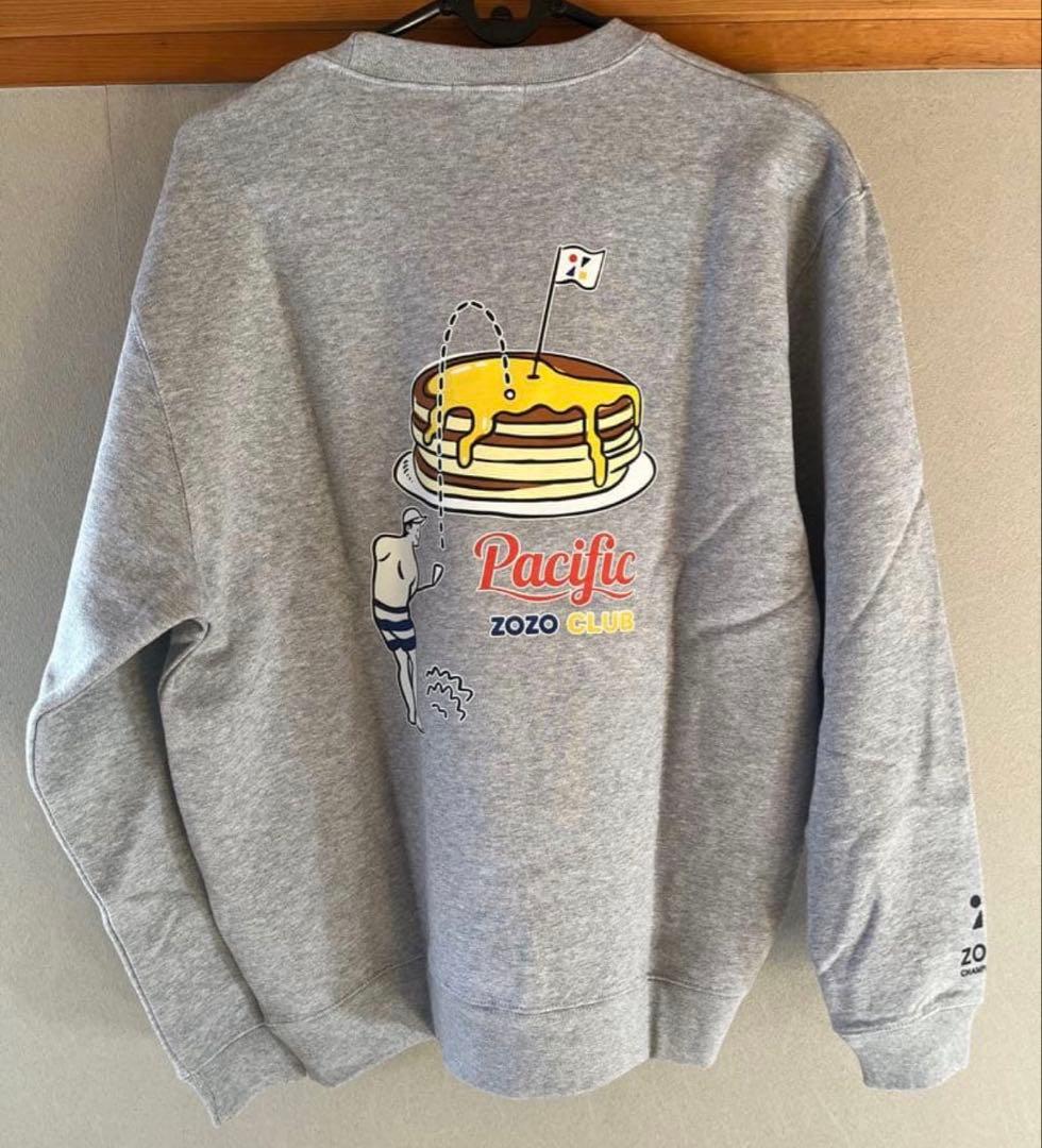 新品未使用 Pacific golf clubスウェットL グレー