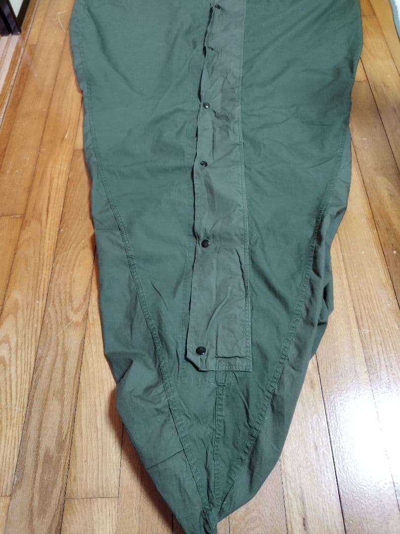 (5244)米軍実物60s US．スリーピングバッグカバーM-1945 ユーズド