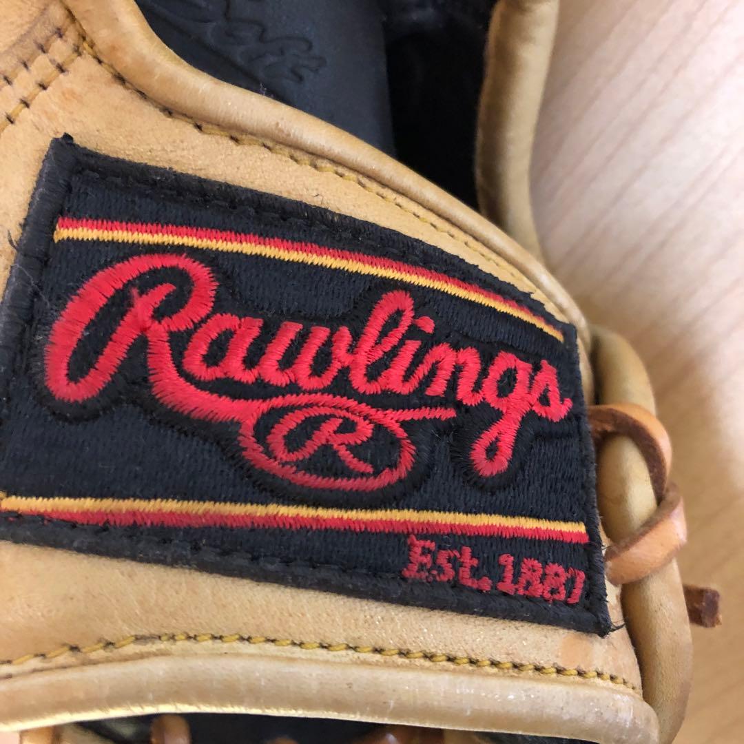 Rawlings 軟式グローブ ベージュ　 レフティ　左用