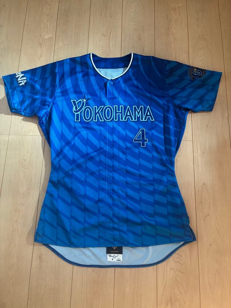 横浜DeNAベイスターズ　多村選手度会選手サイズプロコレユニフォーム2枚セット
