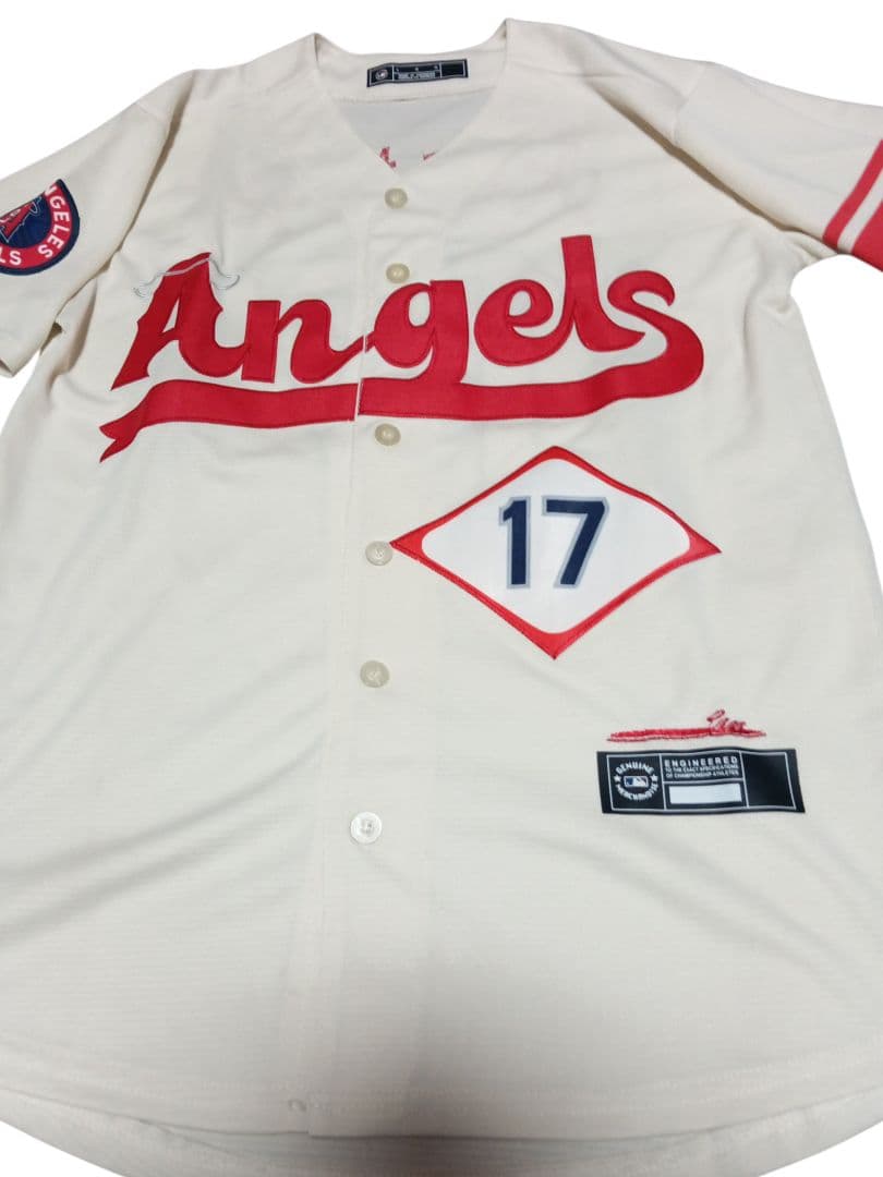ロサンゼルス・エンジェルス　シティコネクト　　 ユニフォーム　大谷翔平　17