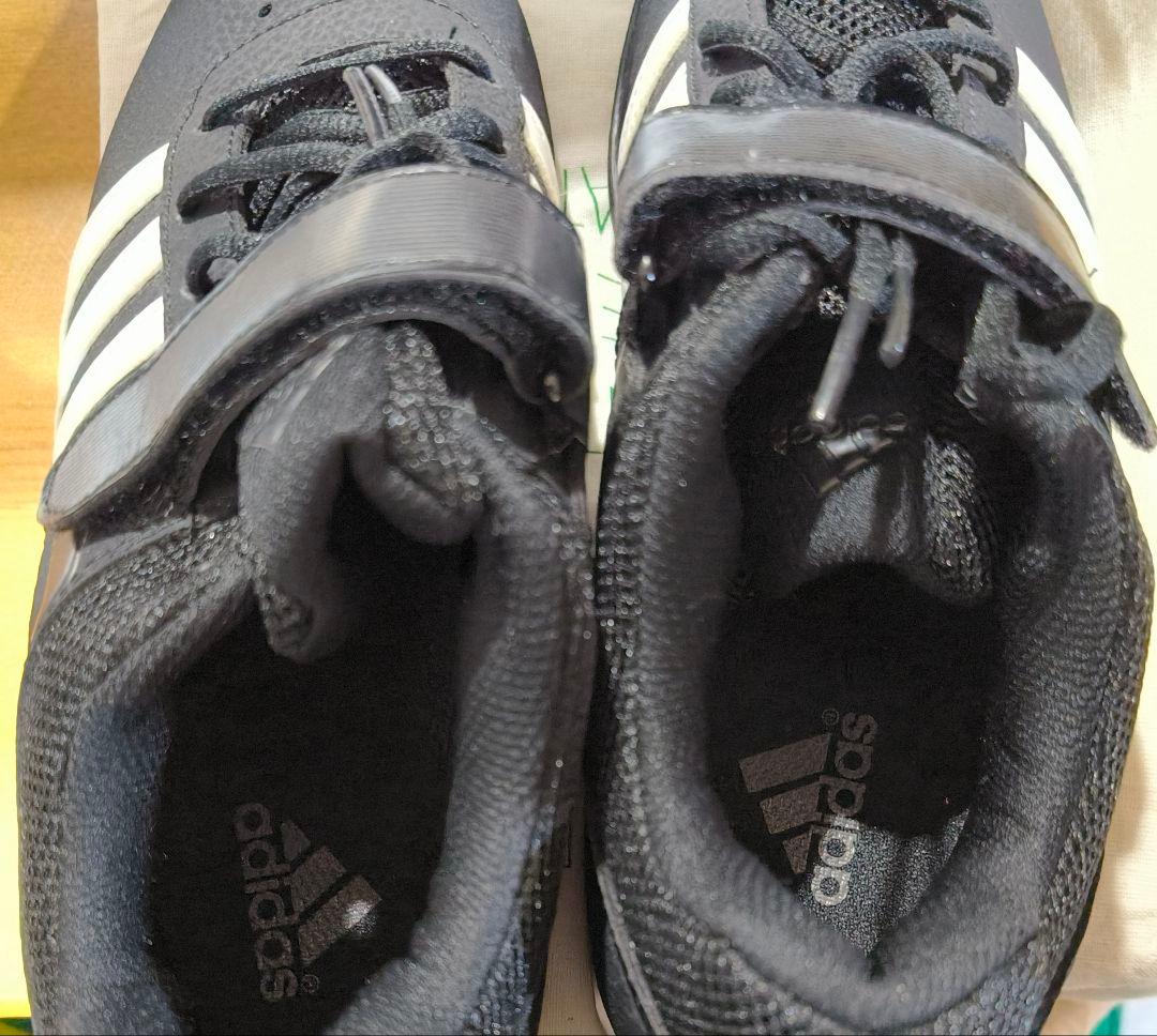 adidas ウエイトリフティングシューズ ブラック
