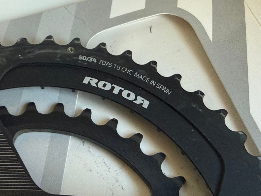 ROTOR チェーンリング 50/34 7075 T6 CNC