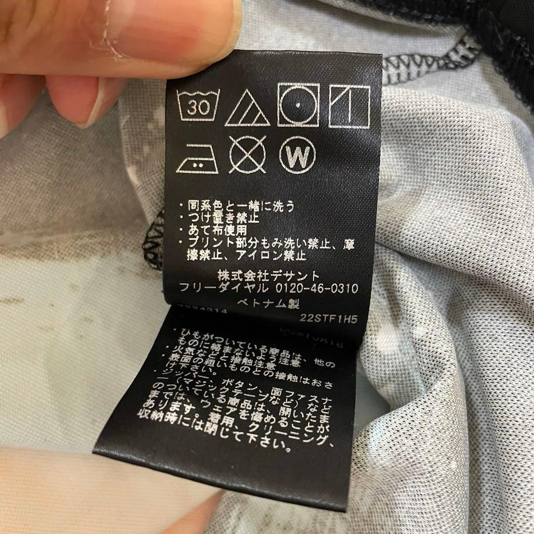DESCENTE GOLF デサントゴルフ ウェア シャツ 書道家 万美