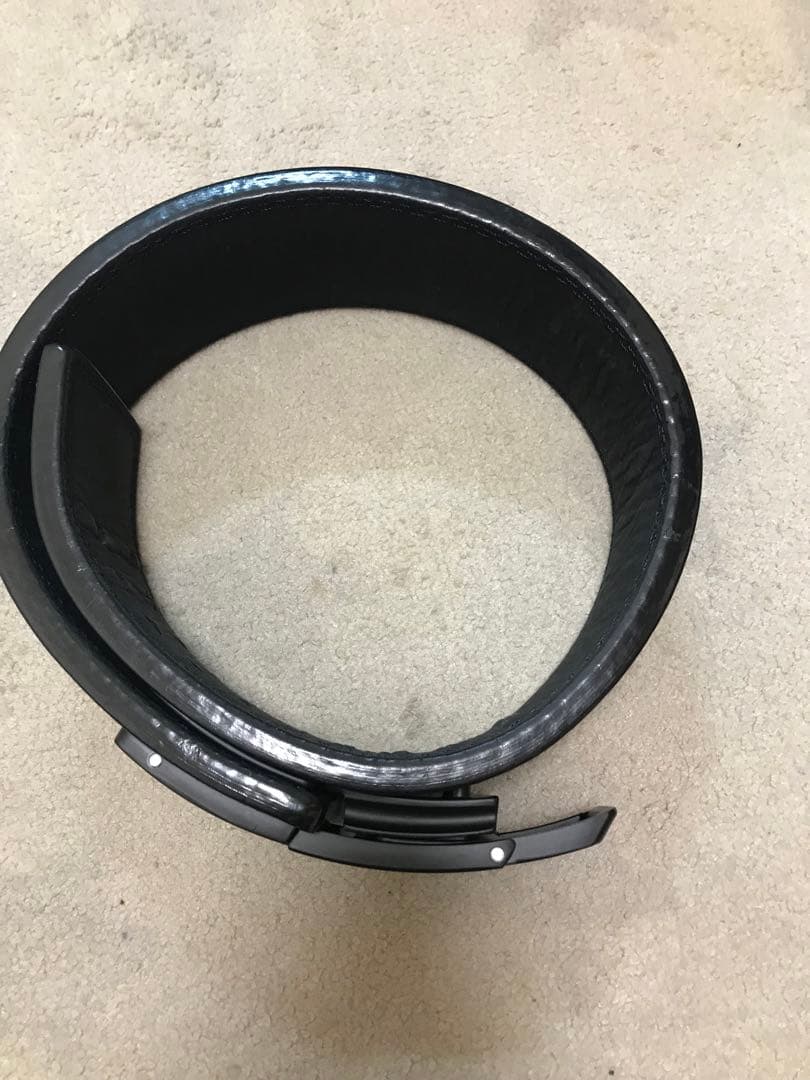 レバーアクションベルト　黒 　Mサイズ　75cm～95cm対応