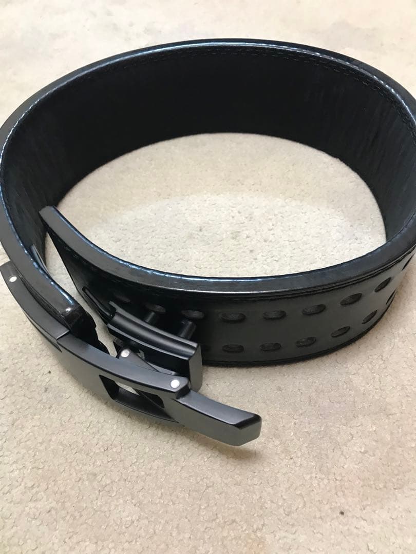 レバーアクションベルト　黒 　Mサイズ　75cm～95cm対応