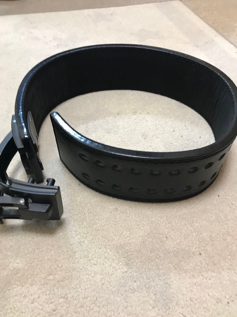 レバーアクションベルト　黒 　Mサイズ　75cm～95cm対応