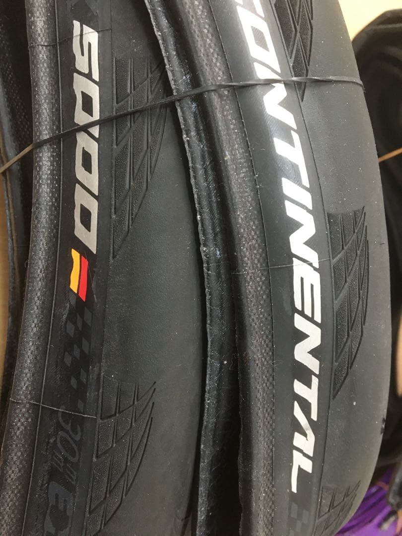 Continental GP5000 30C CL 2本 + TPUチューブ