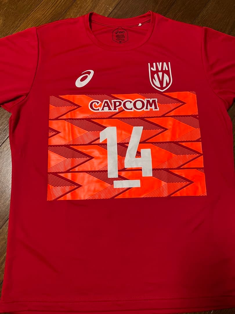 ASICS 日本代表 バレーボールシャツ ISHIKAWA 14