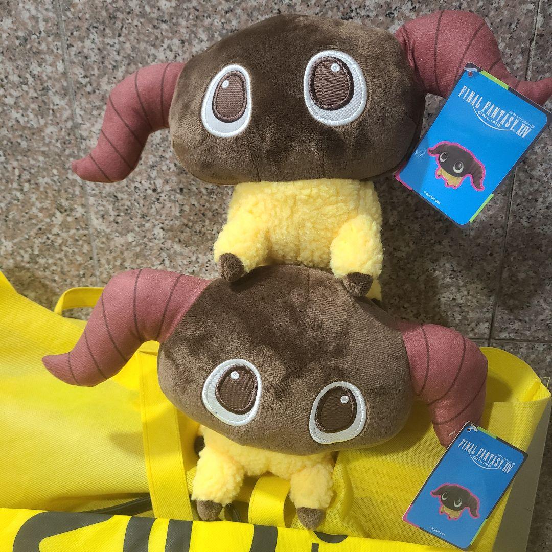ファイナルファンタジーXⅣ ぬいぐるみ ヤーン 2体セット