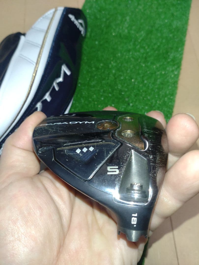 Callaway PARADYM ◆◆◆ 5W 18° ヘッドのみ　パラダイム