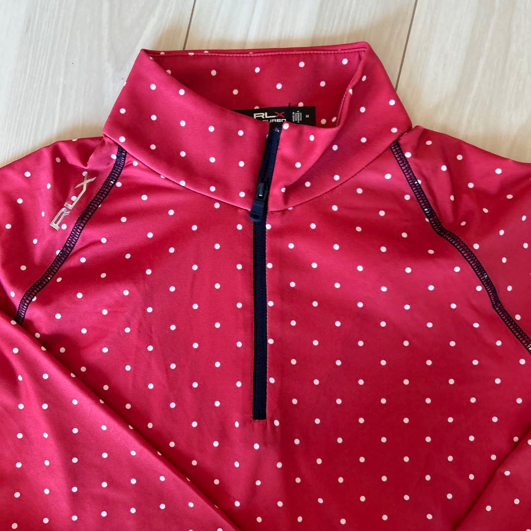 RLX RALPH LAUREN レディース M ハーフジップシャツ