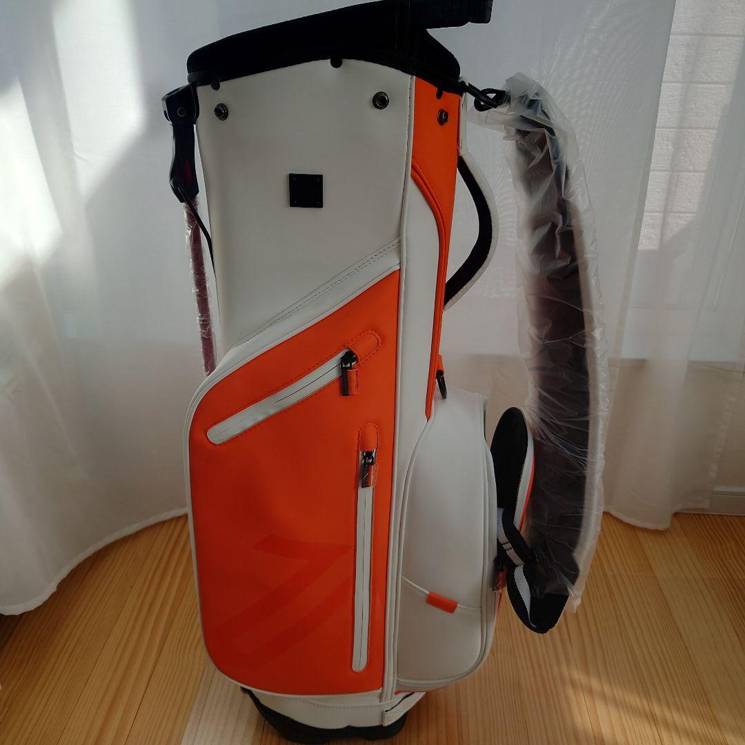 DeMacGregor golfオレンジ/ホワイト キャディバッグ新品未使用品
