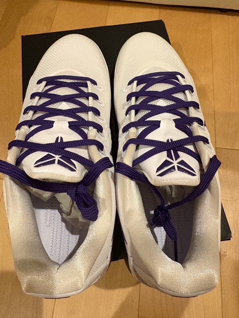 Nike Kobe 9 プロトロ　シューズ ホワイト/パープル
