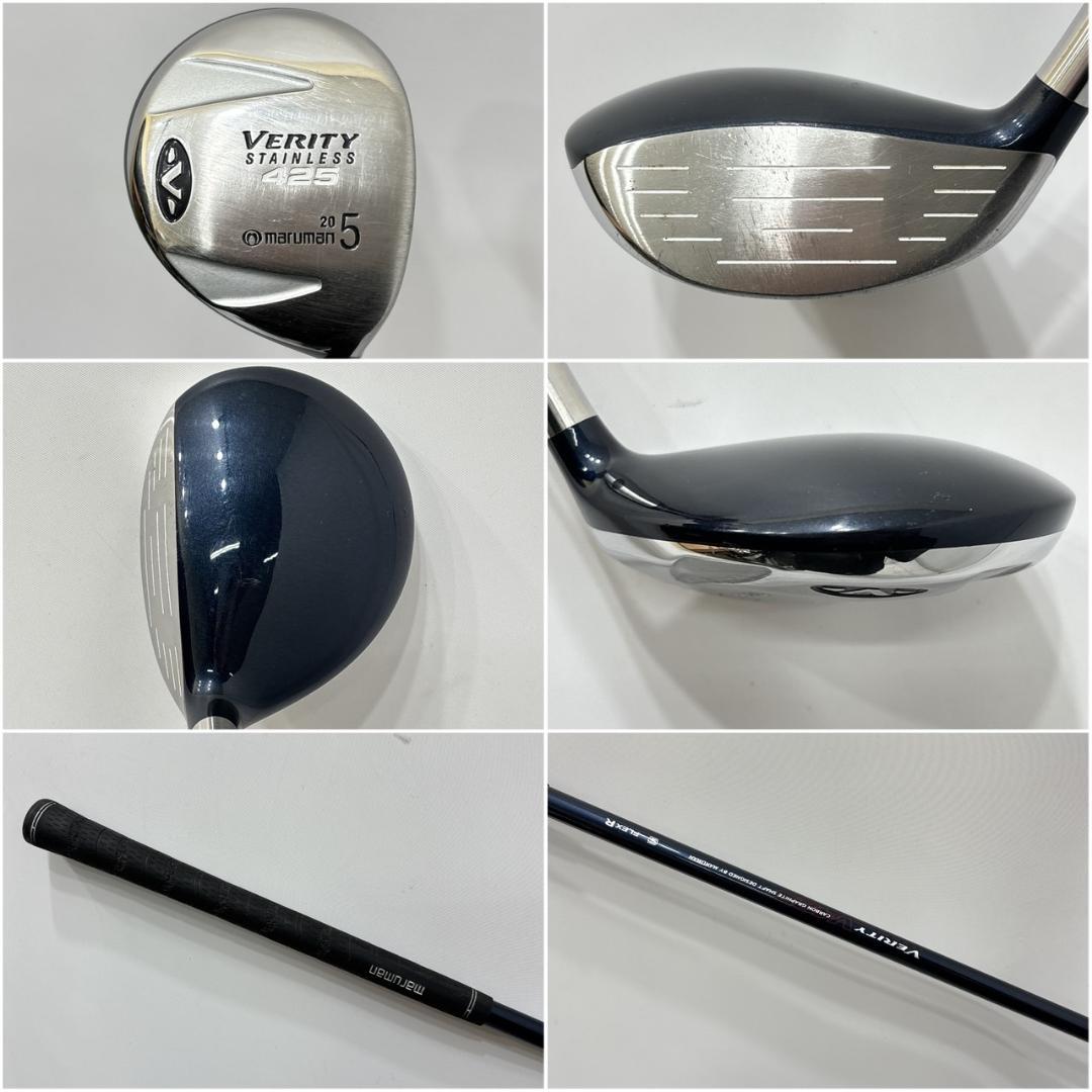メンズ右利き初心者用　マルマン　VERITY　ゴルフクラブセット　W-2301