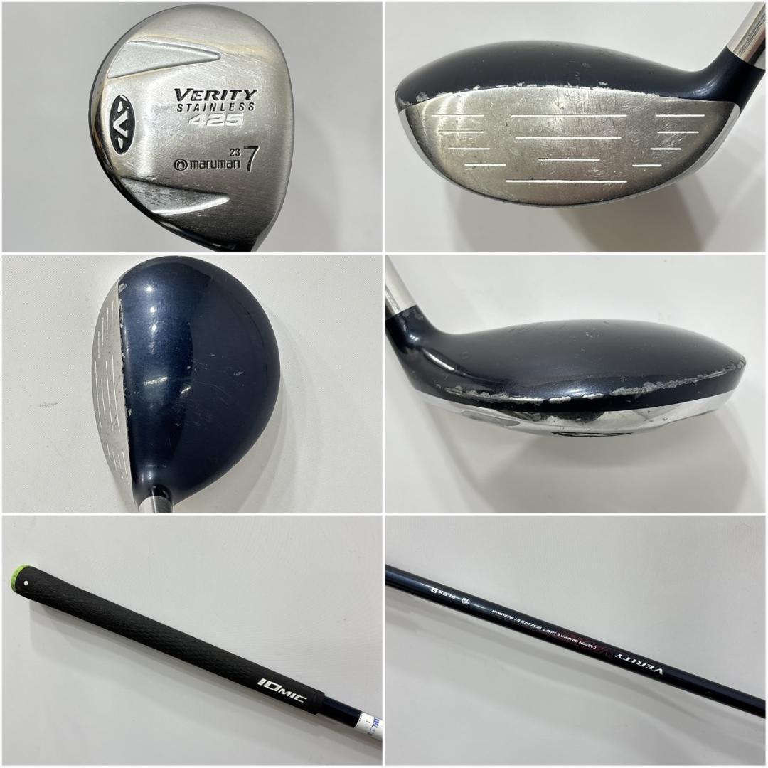 メンズ右利き初心者用　マルマン　VERITY　ゴルフクラブセット　W-2301