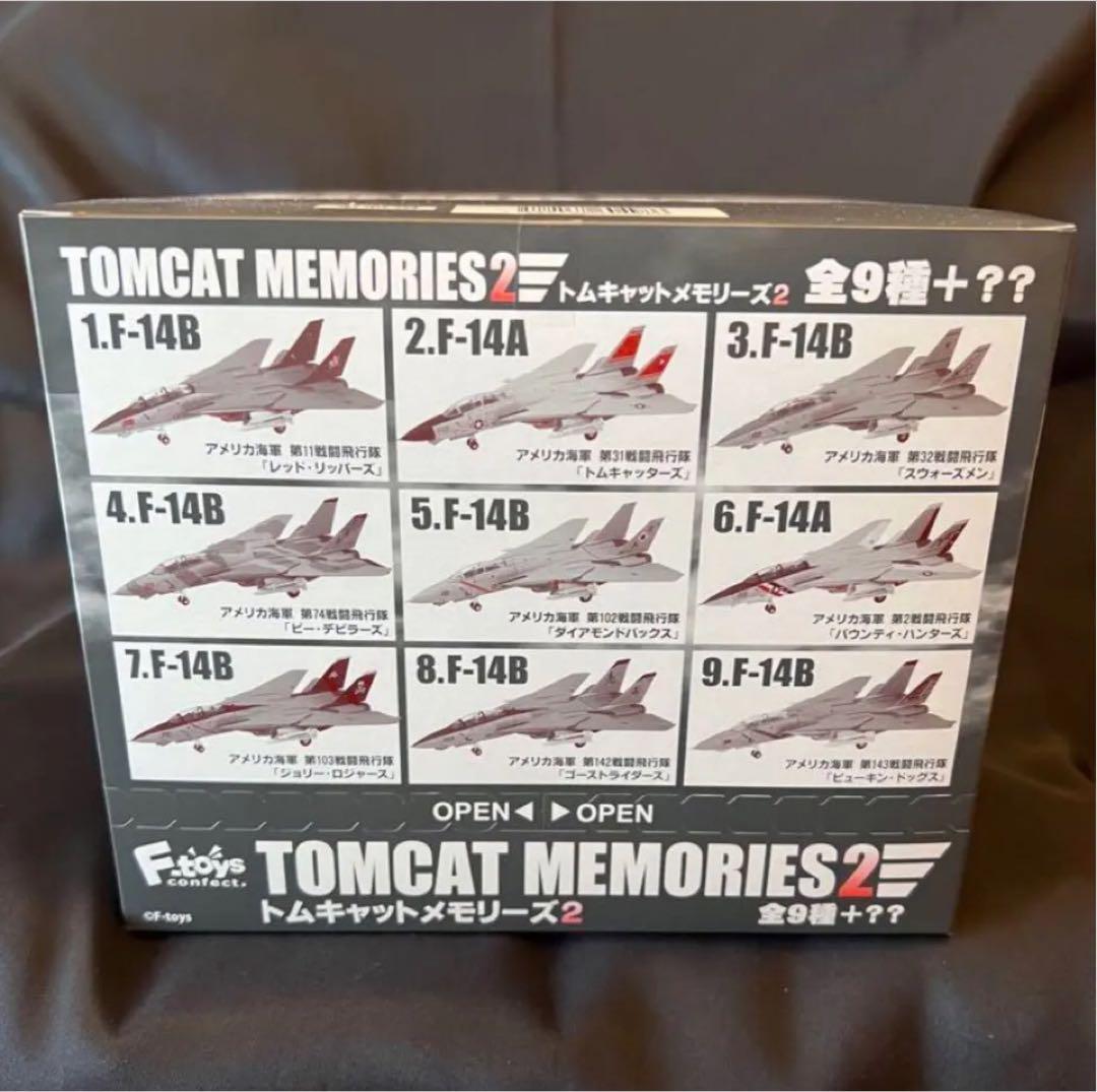 1/144 エフトイズ トムキャットメモリーズ2 BOX F-14A F-14B